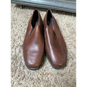 Bostonian Flexlite Mens Brown Slip-On Loafers Size 10.5 Comfortable Casual Shoes